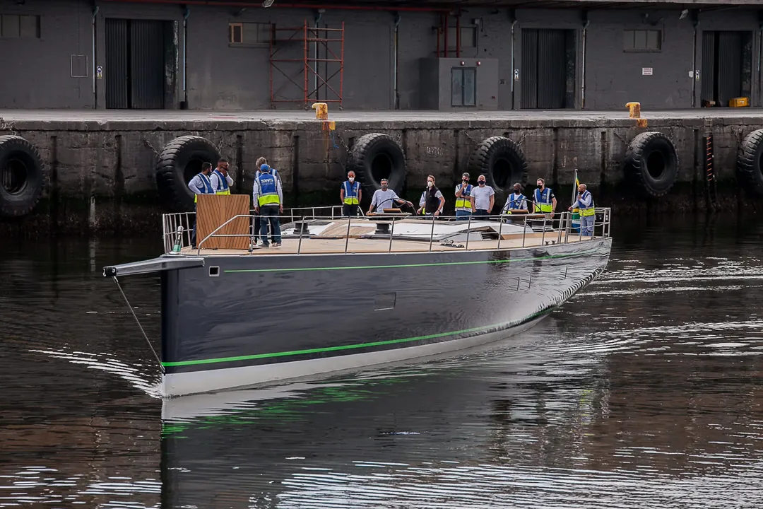 NAUTA 100 sailing