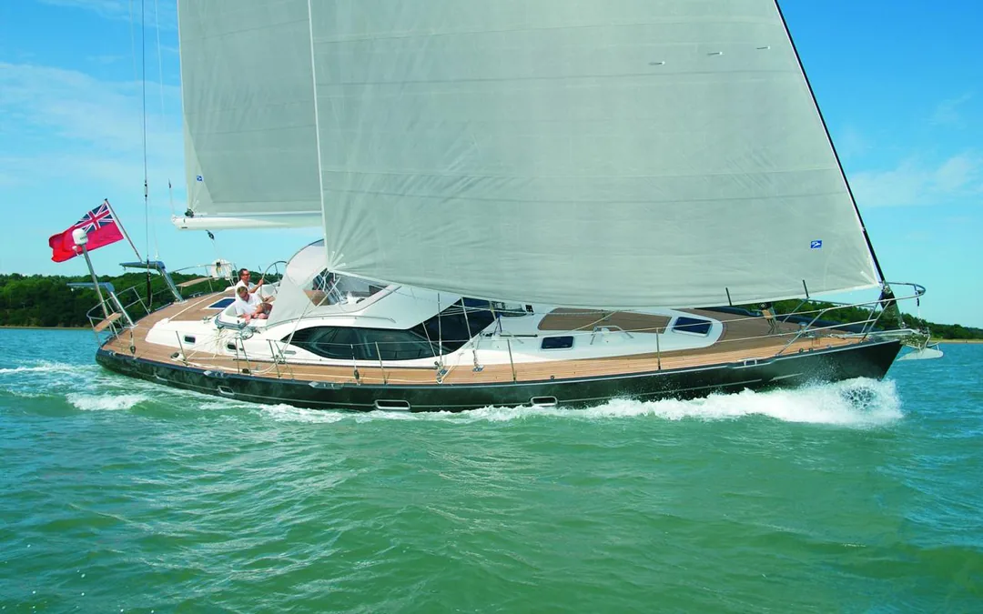 OYSTER 54 sailing