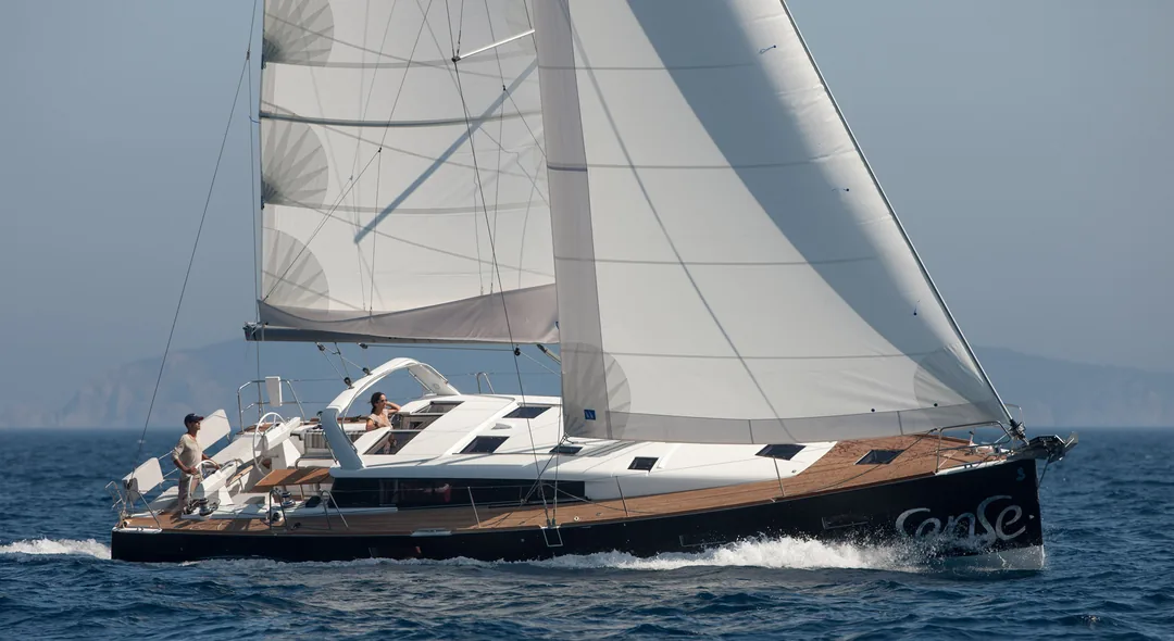 SENSE 46 sailing