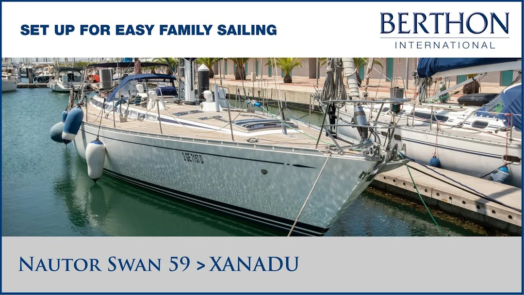 SWAN 59 sailing