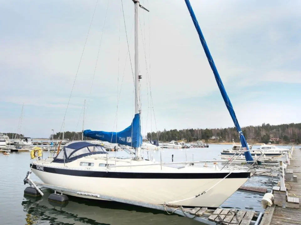 FORGUS 31 sailing