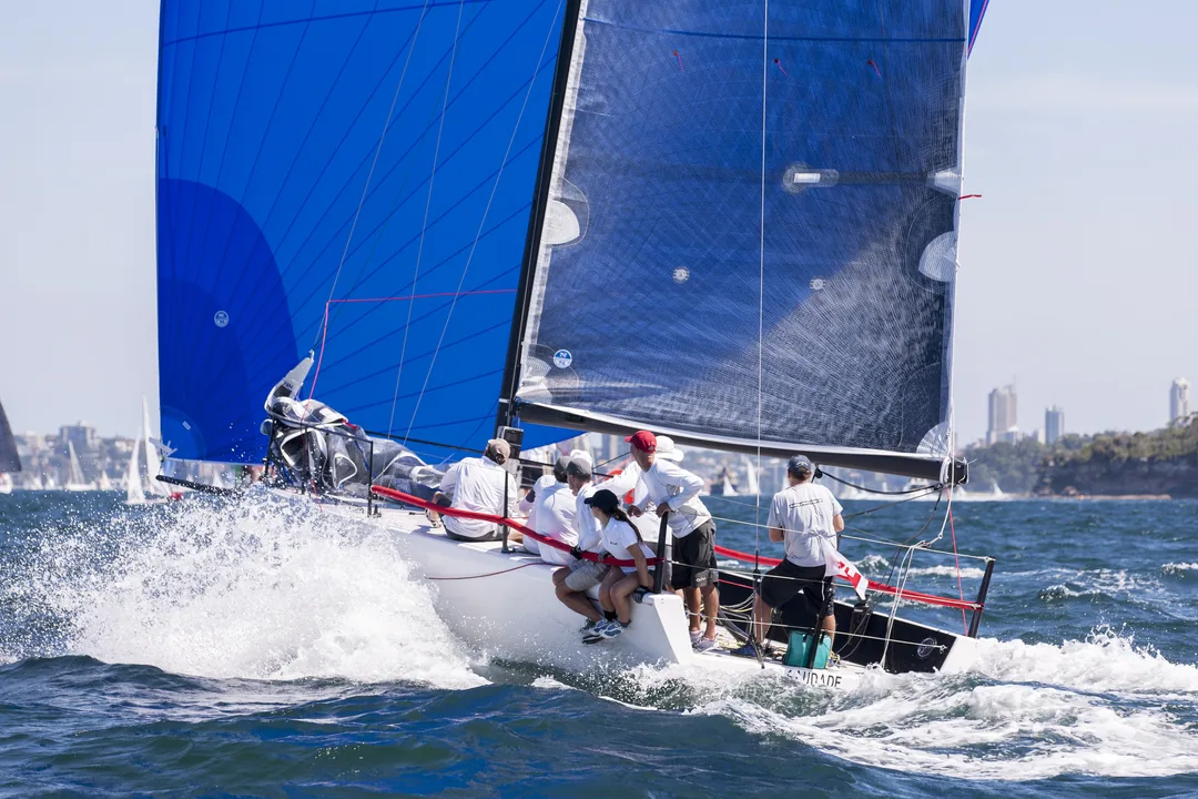 MC 31 sailing