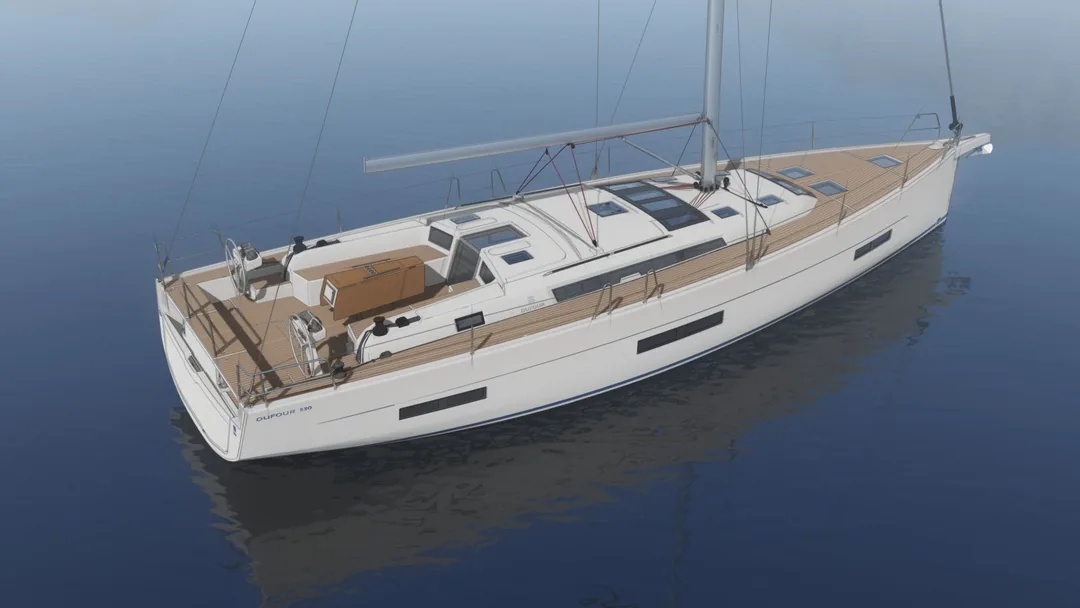 DUFOUR 530 sailing