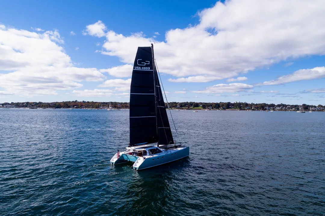 GUNBOAT48 sailing