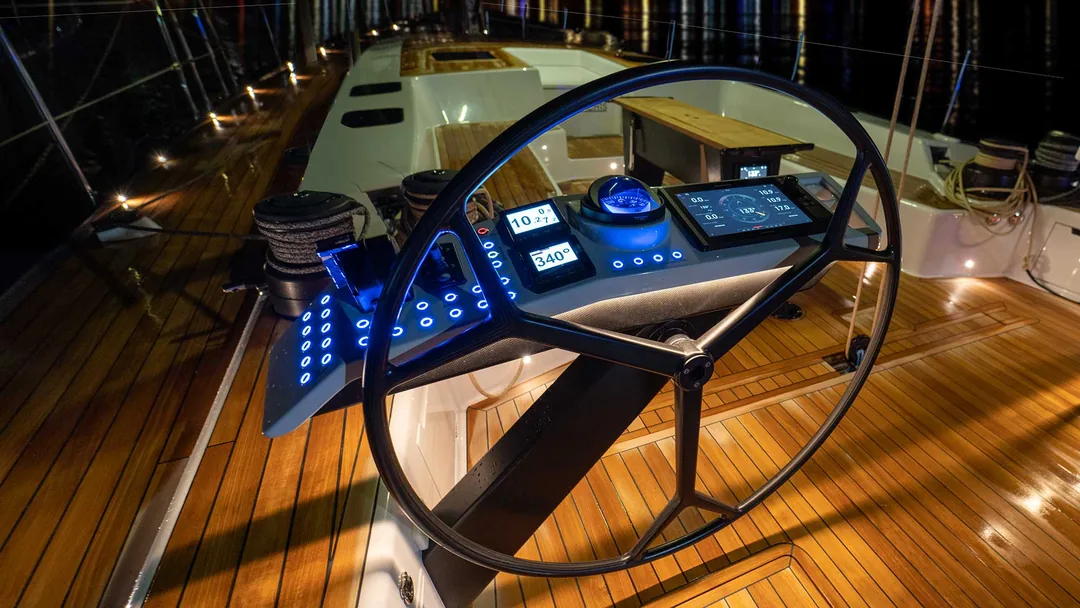 ICE 70 sailing