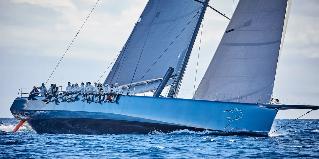 MAXI 100 sailing