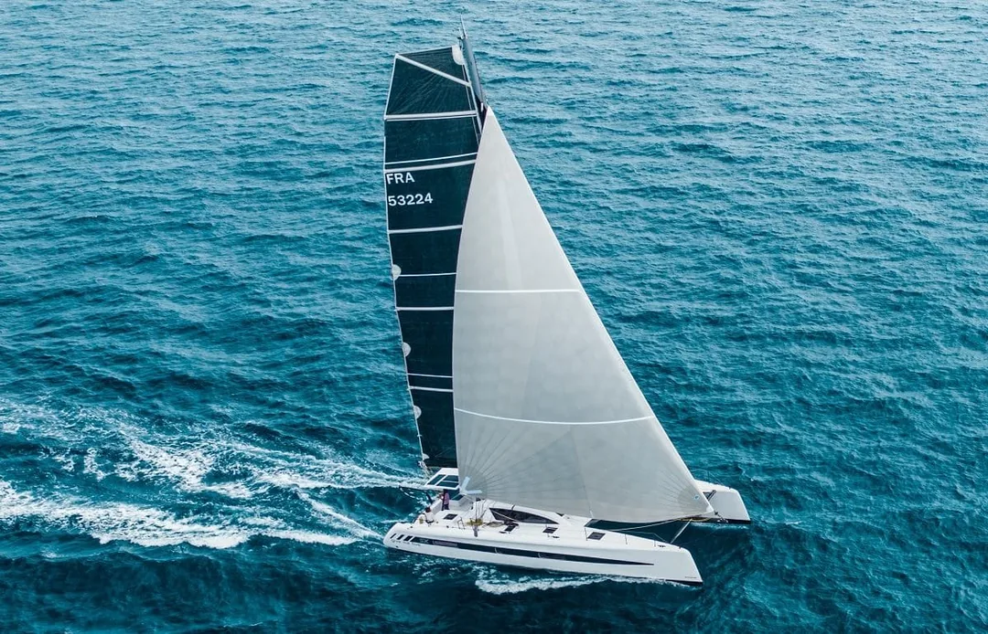 OUTREMER 5X sailing