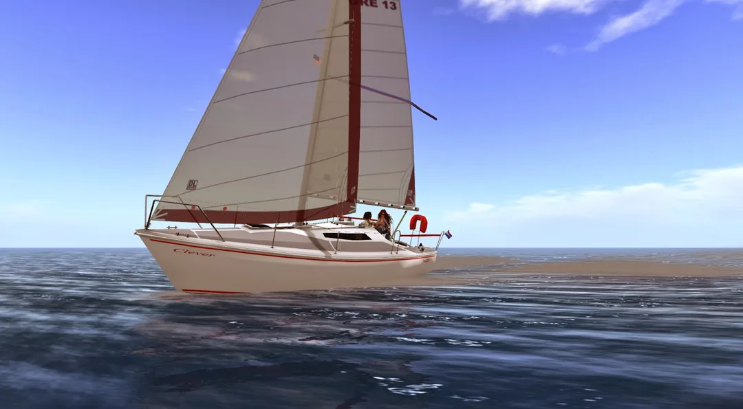 CLEVER 23 sailing