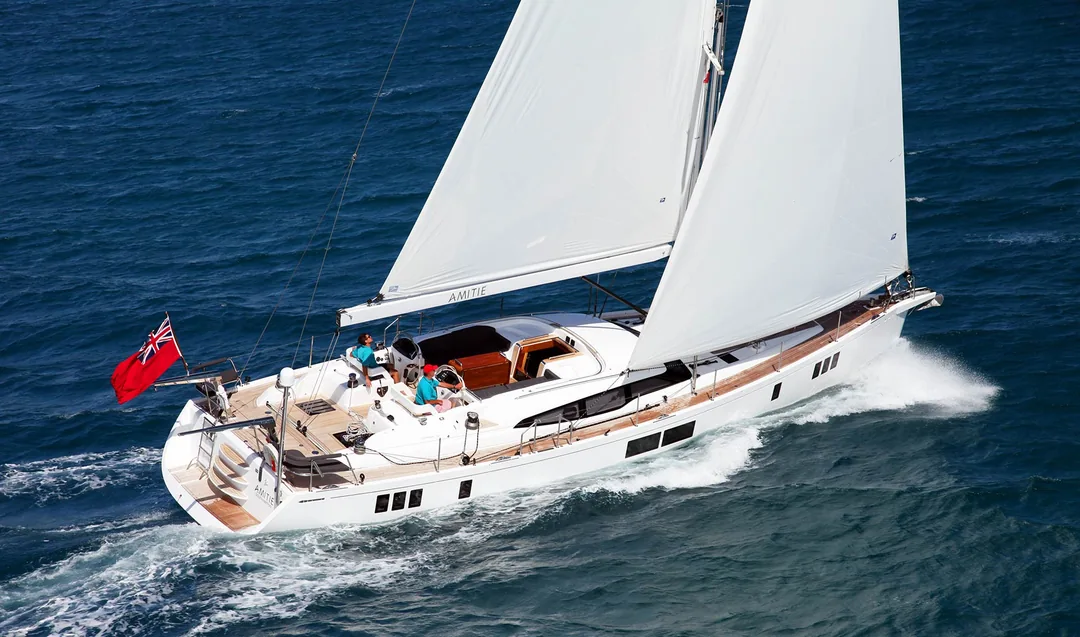 GUNFLEET 58 sailing