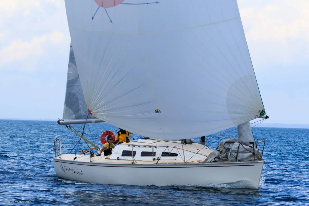 SWARBRICK S97 sailing